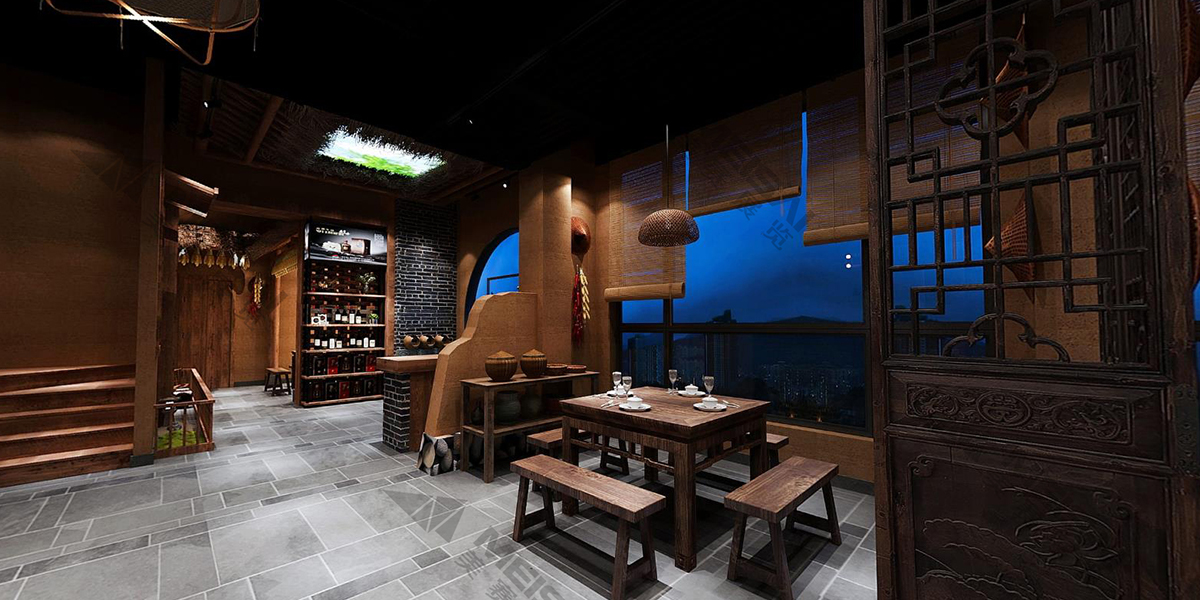 梅花餐飲合肥萬達店空間