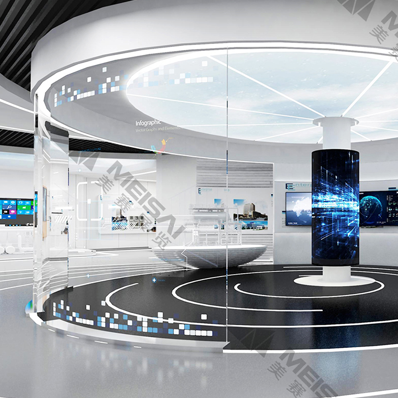 科技企業(yè)展廳設計